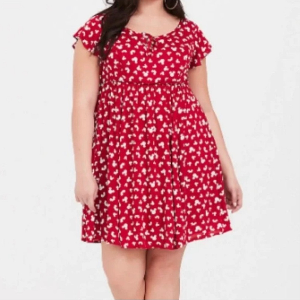 Torrid Mickey Mouse 90th Anniversary Dress size 2X
